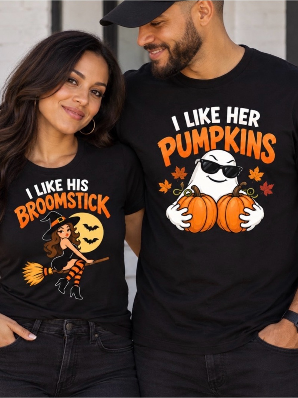 I Like Her Pumpkins Halloween Tee 🎃👻